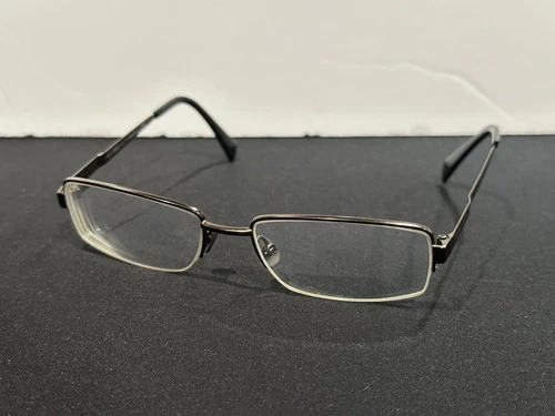 Giorgio Armani GA 689 006 Brown Eyeglasses 53 17 140 Half Rim Glasses Frames