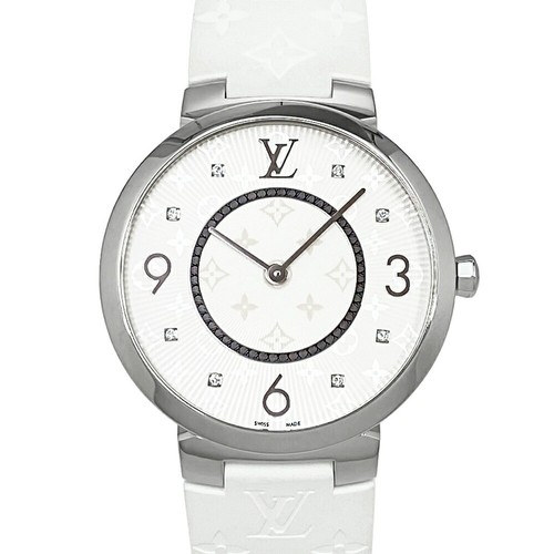 Wristwatch LOUIS VUITTON Q1E01Z Tambour Slim GM 39mm Stainless steel U