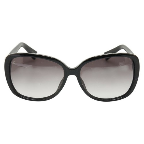 Louis Vuitton Heather Strath Rhinestone Sunglasses Gradient Lens Z0457E Plastic