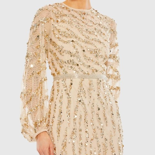 IEENA for Mac Duggal High Low Tiered Gown With Built In Bodysuit Rose Pink 2