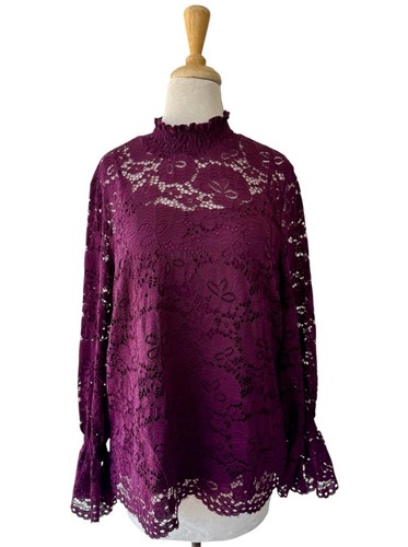 Adrianna Papell Boutique Silk Beaded Sleeveless Evening Top Shell Size S Brown