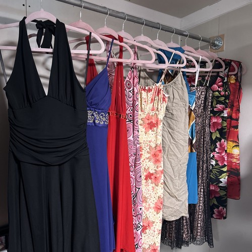 ADRIANNA PAPELL Y2K Wholesale 10 Pc Lot Cocktail Evening Dress Fairy Floral Bundle Sizes S XL