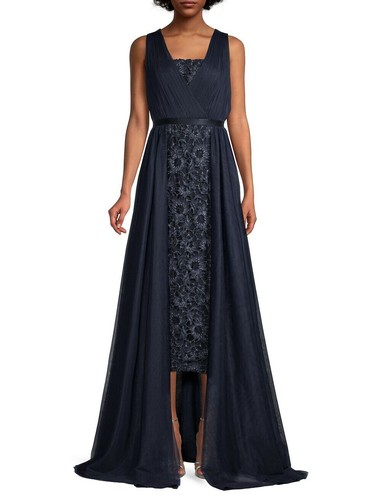 Aidan Mattox Embellished Off the Shoulder Dress $395 Size 2 # 14B 340 NEW
