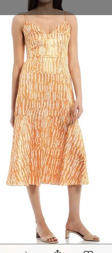 AIDAN MATTOX DRESS NEW WITH TAG RETAIL$189 SIZE 4 SHERBERT  IVORY