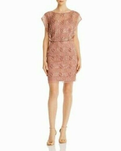 AIDAN By AIDAN MATTOX Women's Ivory Embroidered V Neck Spaghetti Strap Ball Gown
