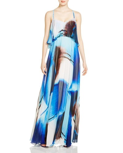 $292 JS Collections Womens Pleated Long Dress A70