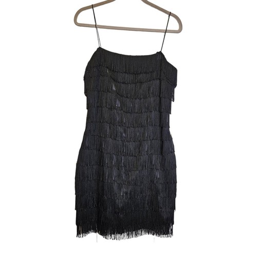 JS Collections Eliza J Soutache Mesh Fit Flare Dress Womens 16 14 Black Set of 2