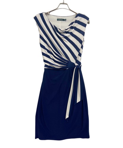 LAUREN RALPH LAUREN RALPH LAUREN Camisole dress  blue x white  size: 165 92A