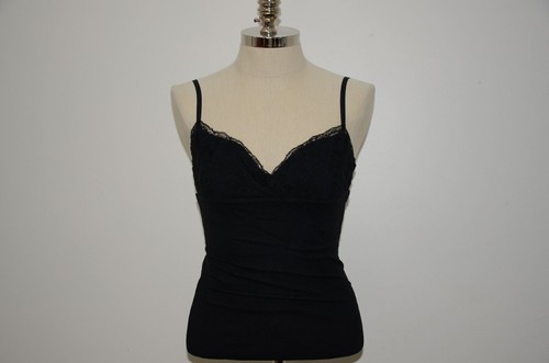 LAUREN RALPH LAUREN Ralph Lauren Black Label Viscose & Wool Blend Laced Dress Top