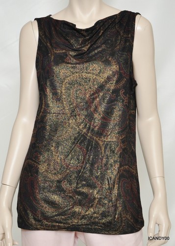 LAUREN RALPH LAUREN BNWT Ralph Lauren Orange Tank Top Size Petite XL 100% Authentic