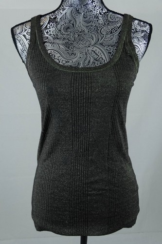 LAUREN RALPH LAUREN Ralph Lauren Cotton Blend Green Reflective Tank Top sz. XL 100% Authentic BNWT