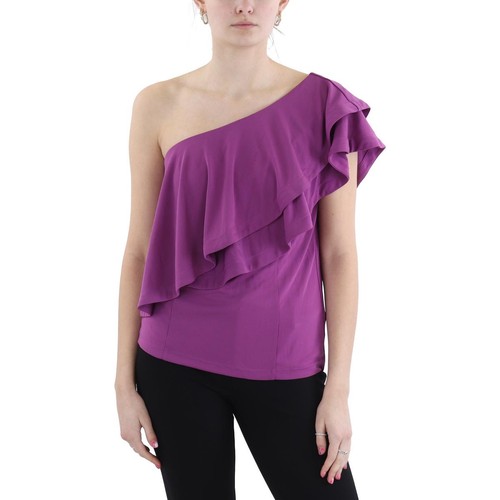 Lauren Ralph Lauren Womens Blue Striped Cotton Pullover Top XS BHFO 7455