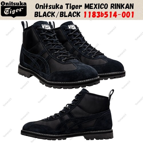 Onitsuka Tiger MEXICO RINKAN NERO NERO 1183b514 001 taglia unisex