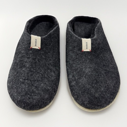 BAABUK Wool Slippers Mel Clogs Slip On Shoes Mens 10 US   EU Size 42