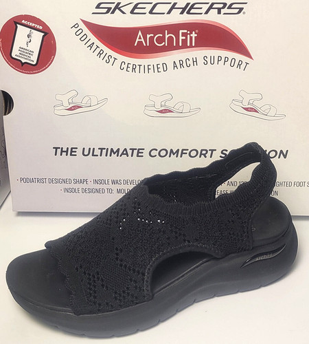 SKECHERS ARCH FIT Skechers Womens Arch Fit 2.0 Flawless Choice Black 9
