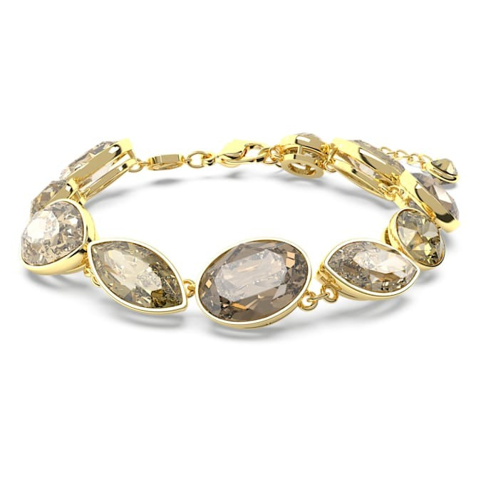 Swarovski Elegance Of Africa Yellow Gold Tone Bracelet