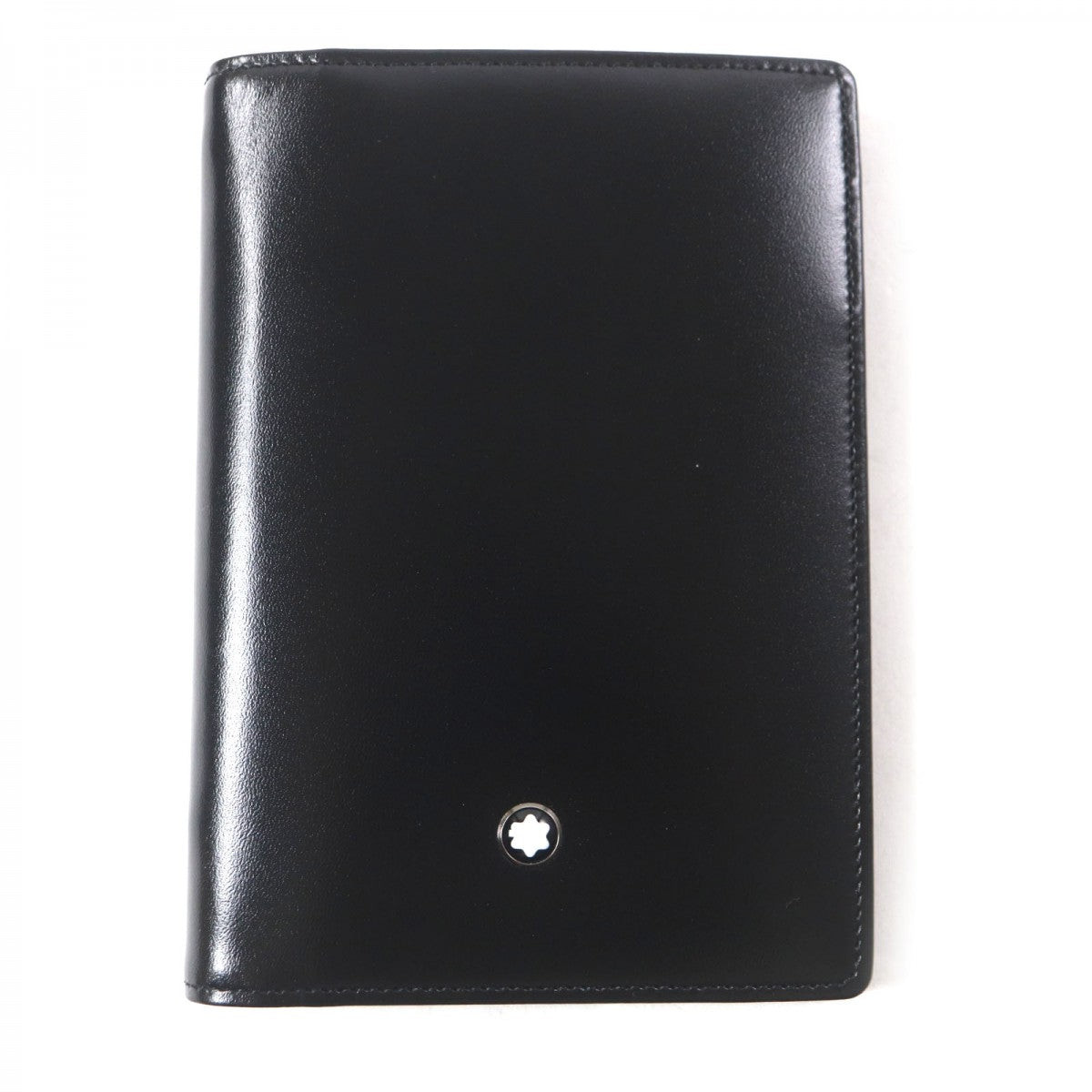 MONTBLANC Notebook cover leather black Meisterstück