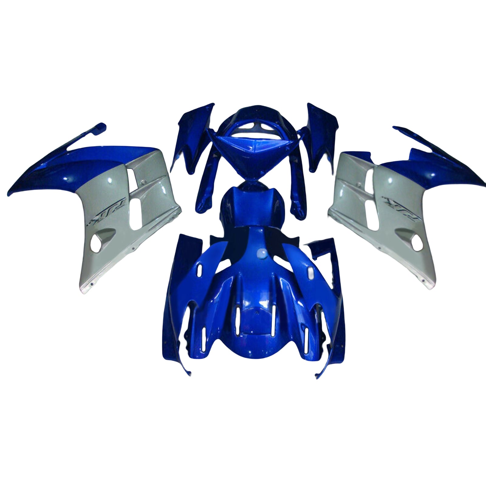 VIPIH Amotopart Yamaha FJR 1300 2001 2006 Fairing Kit Bodywork Plastic ABS
