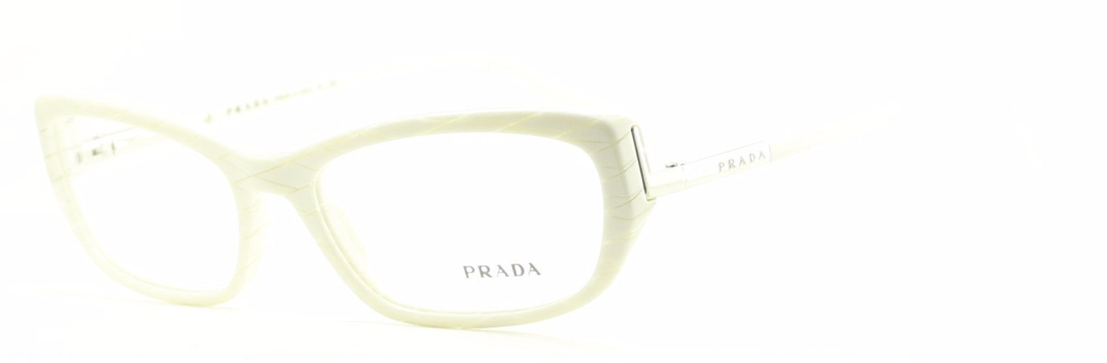 PRADA VPR 03N AB1 1O1 White Eyewear FRAMES RX Optical Eyeglasses Glasses Italy