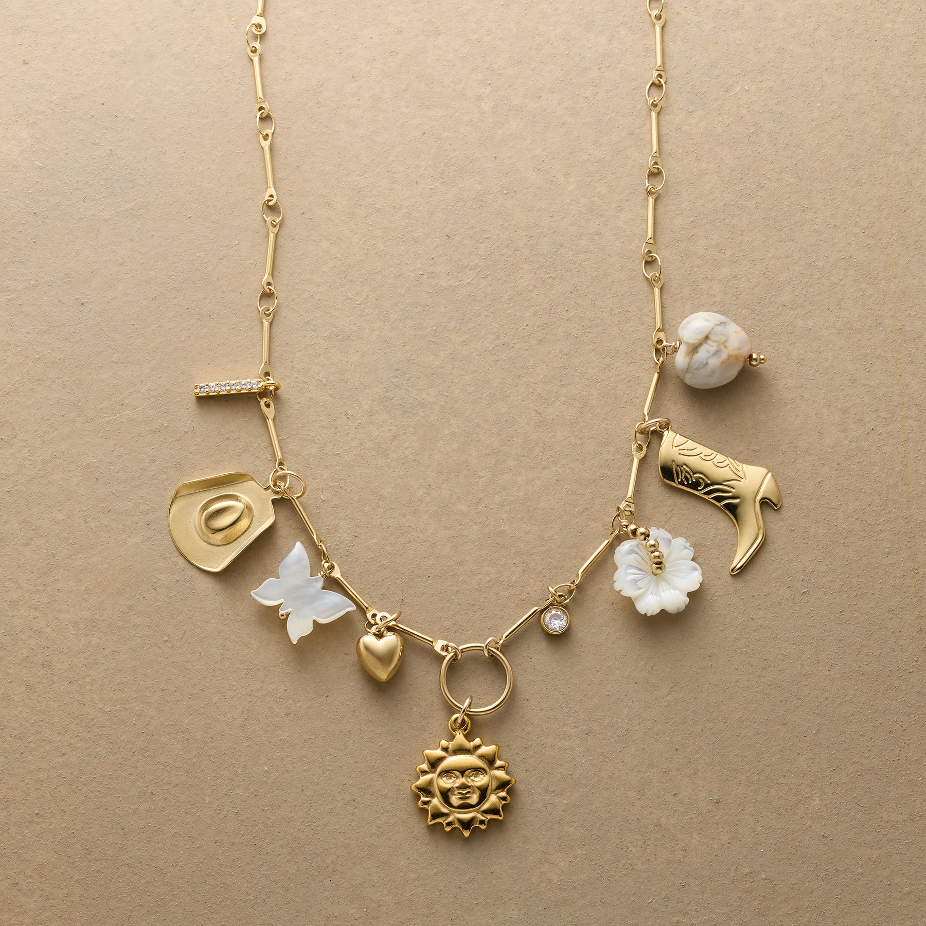 SUNDANCE Poeta Charm Necklace