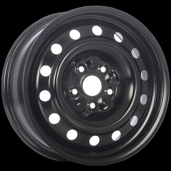 RNB STEEL WHEEL Black E Coating 16x6.5 5x112 Radius R13
