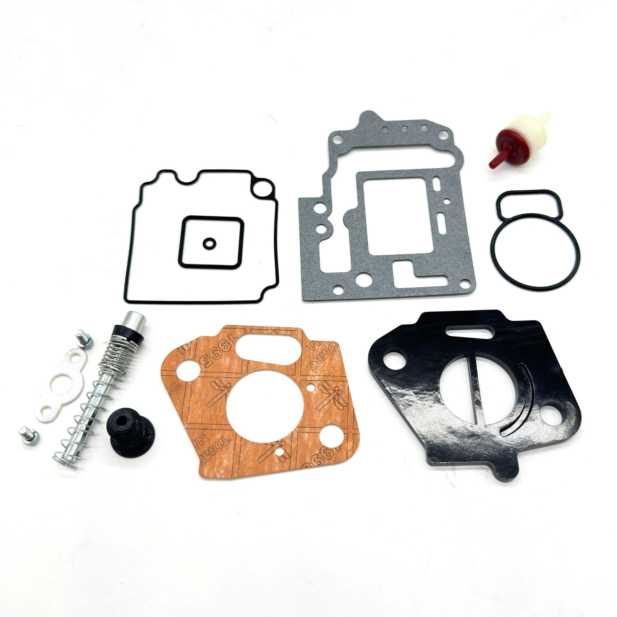 OIWA GARAGE Carburetor Gasket Rebuild Kit   13 Piece   Subaru Sambar Van KV3, KV4 Models   1990 1998