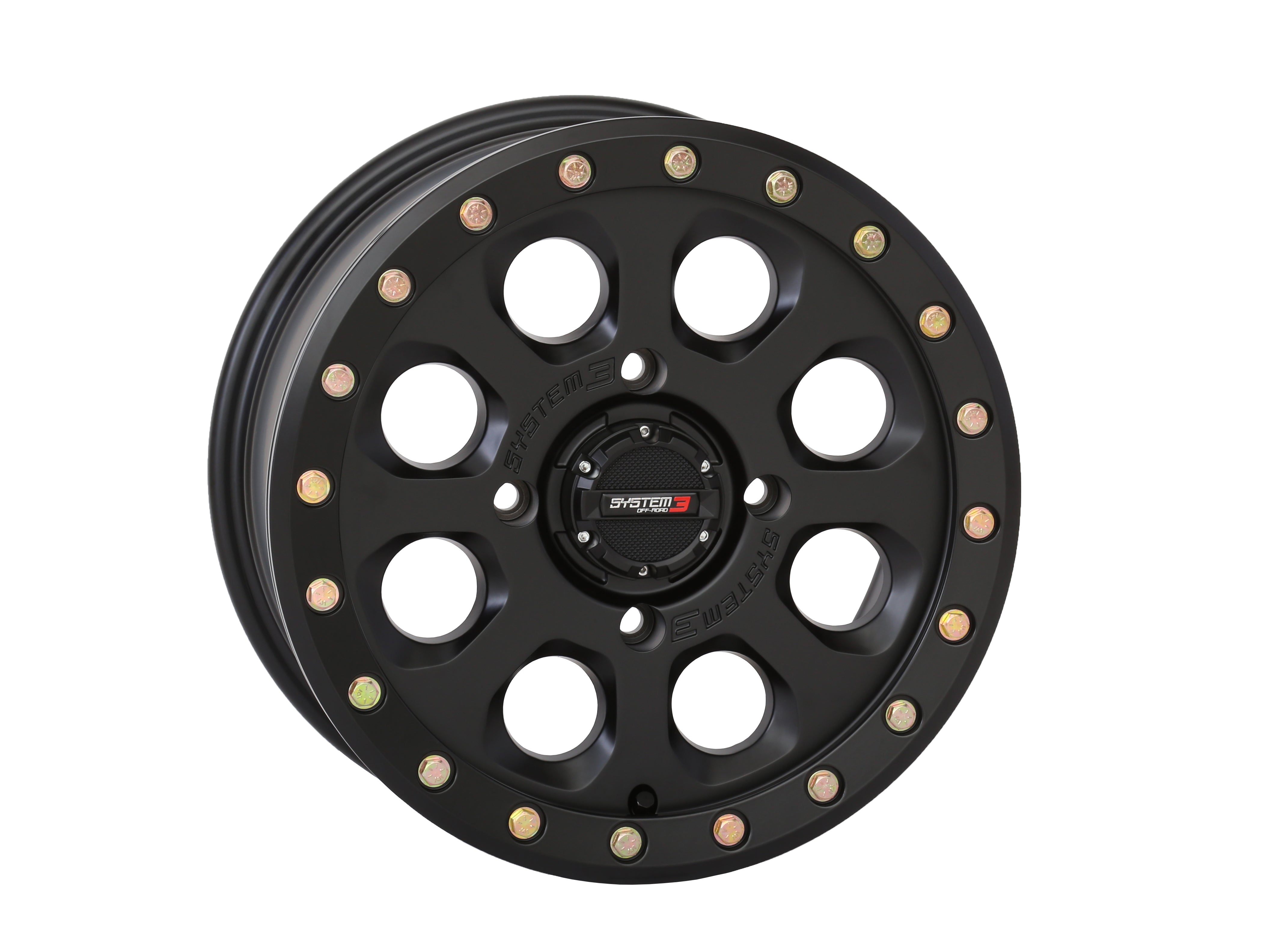 SYSTEM 3 Sb7 Bl Wheel 15x10 5+5 ( 5mm) 4/156 Matte Black