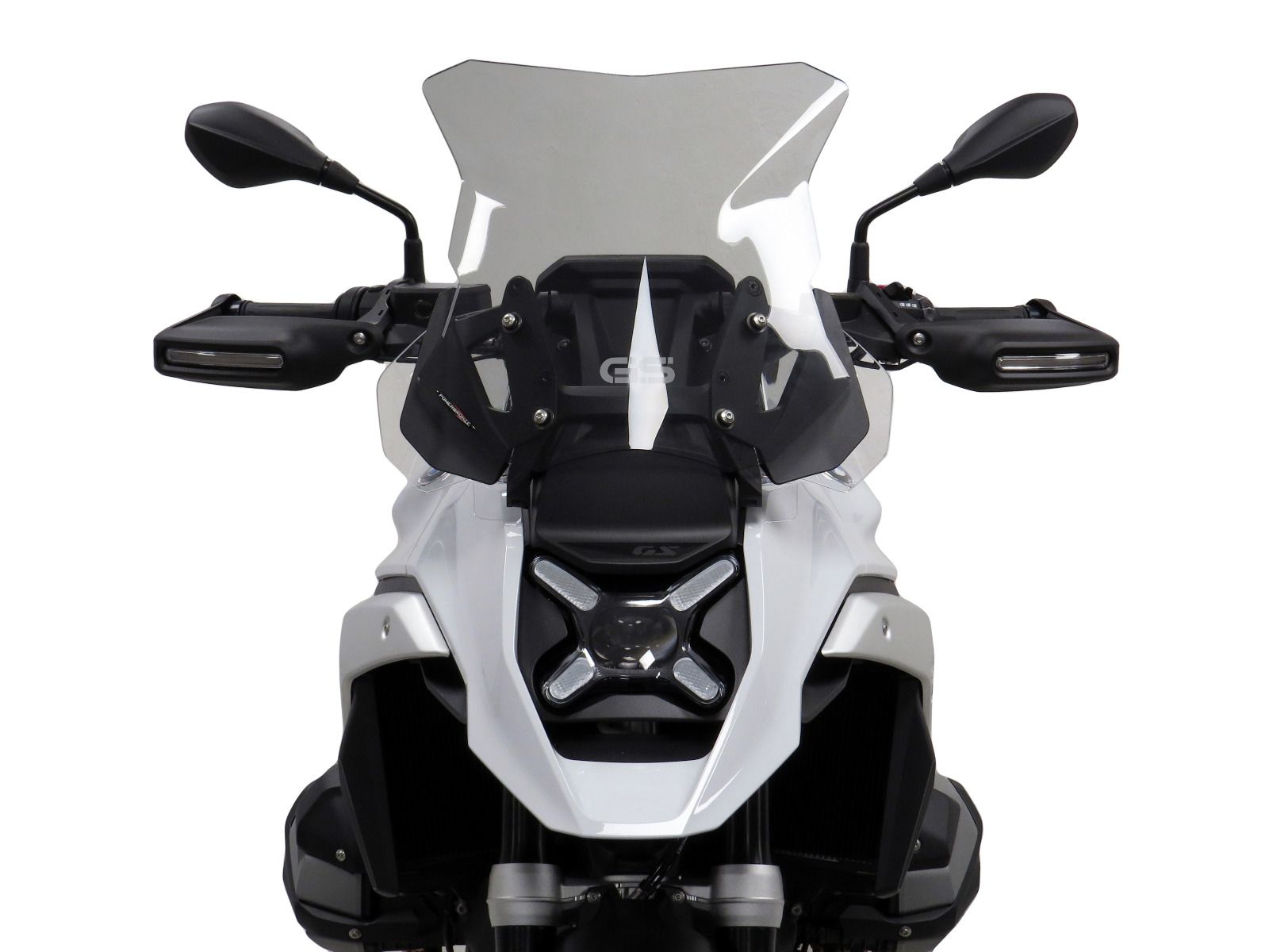 BMW R1300GS Adventure 24 2025 Dark Tint  445mm x 395mm  Touring Screen Powerbronze.