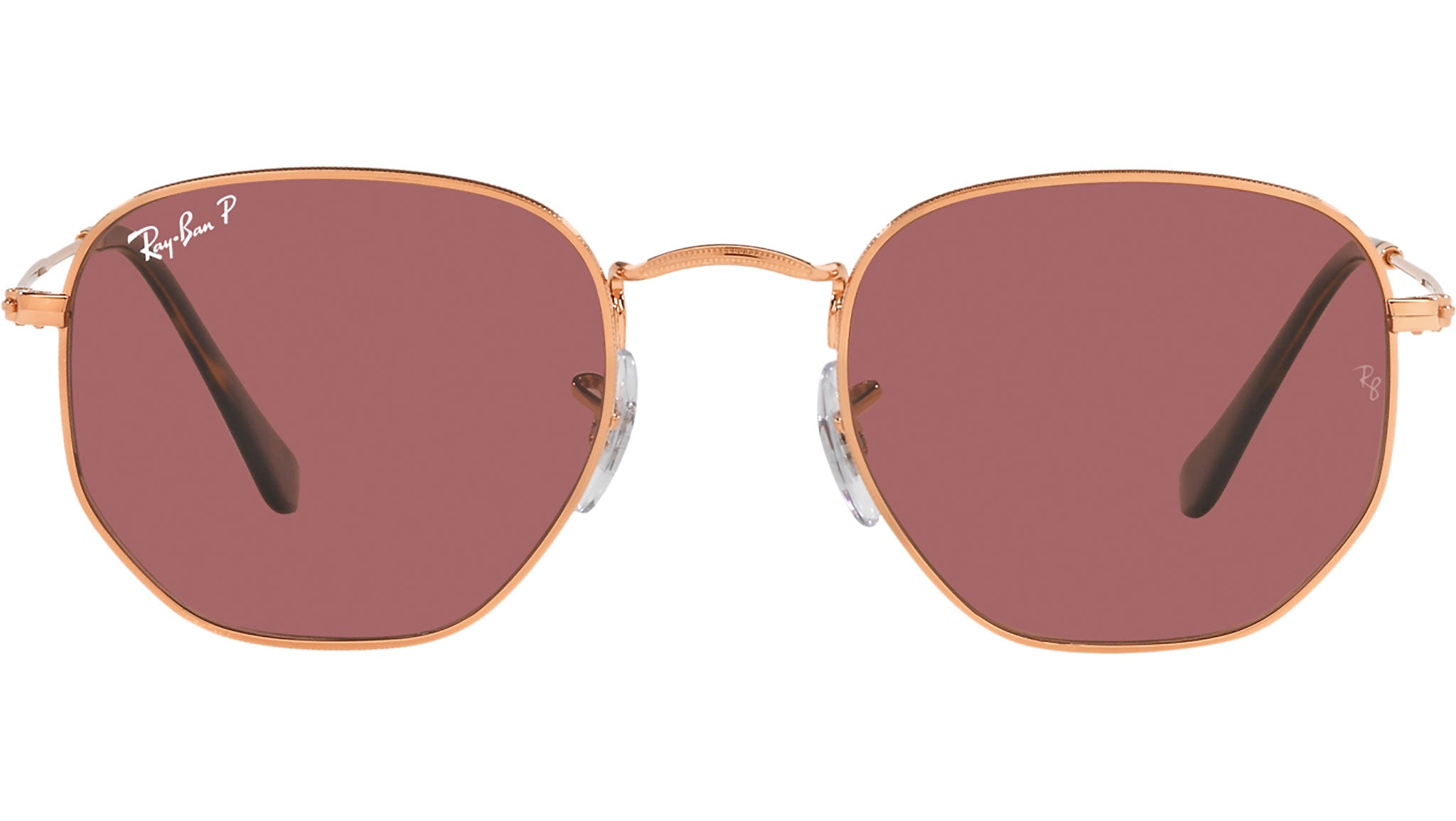 RAY BAN Hexagonal RB3548N 9202AF rose gold