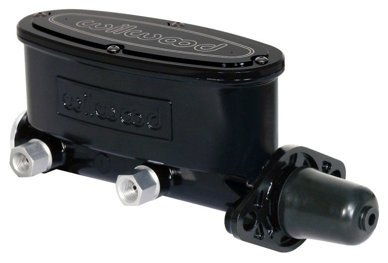 Wilwood High Volume Tandem Master Cylinder   1 1/8in Bore Black