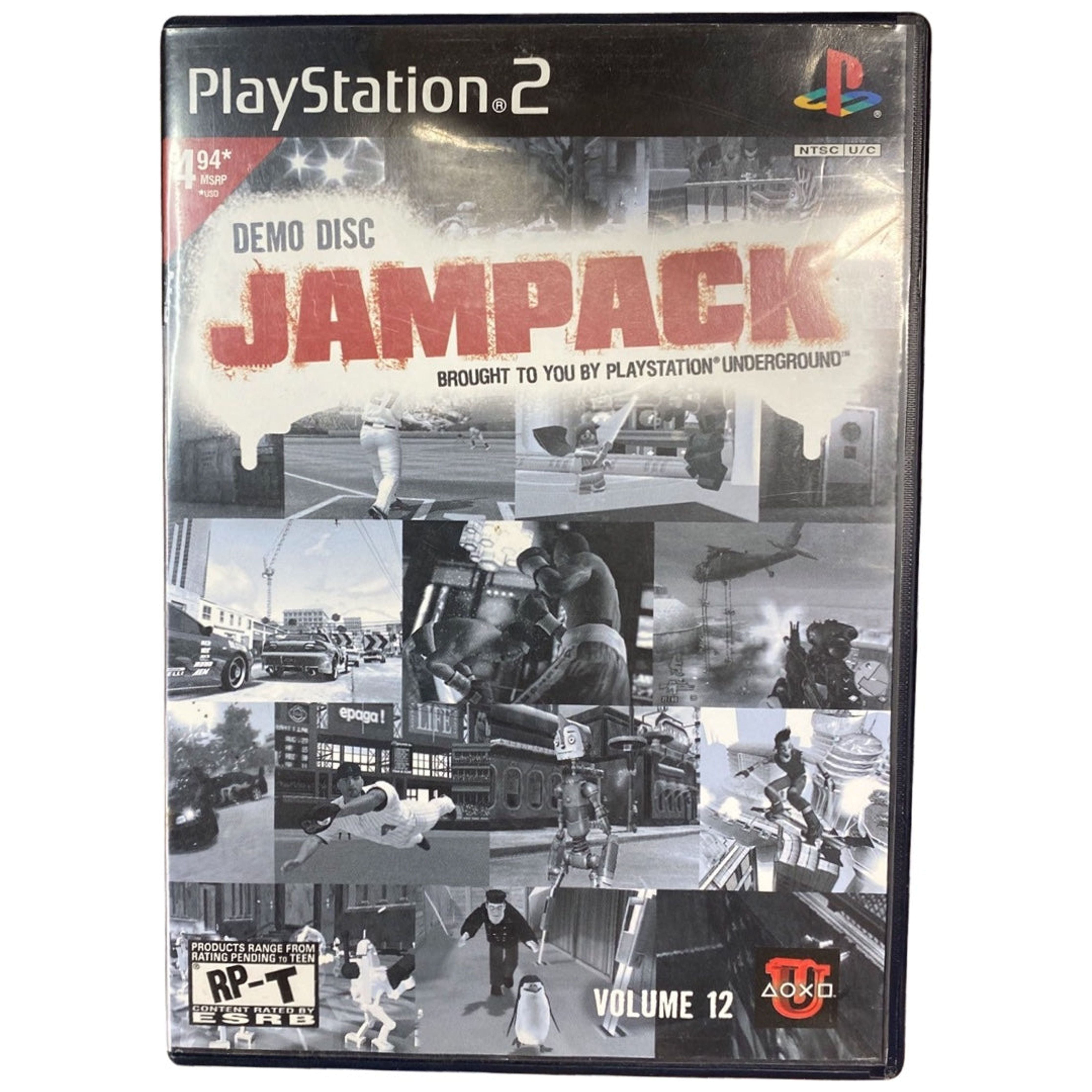 PS2 JamPack Volume 12 Demo Disc   PlayStation 2