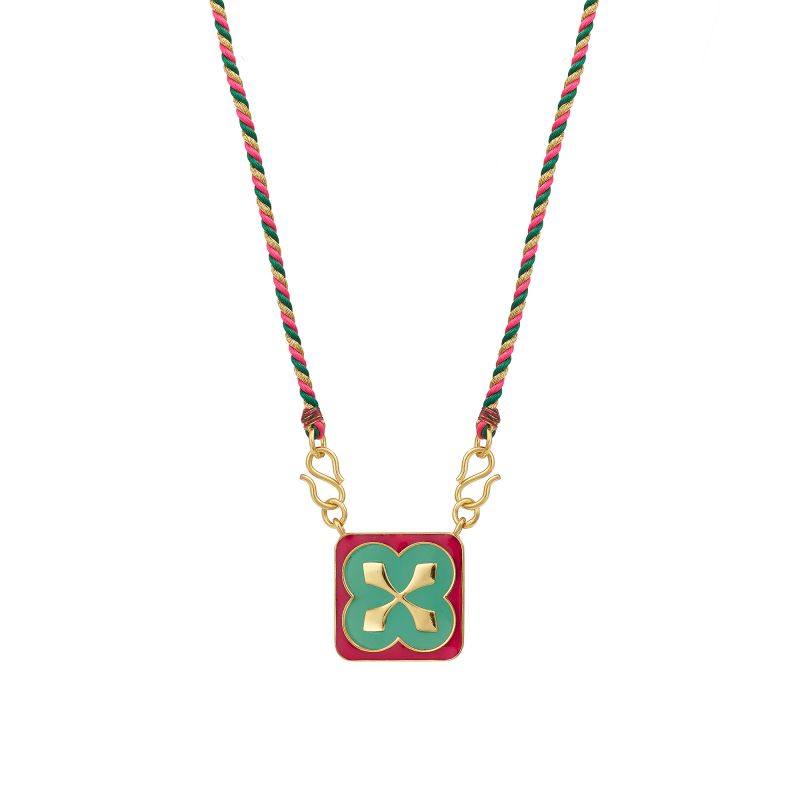 RUE MADAME Necklace Onyxvert Arrow Onyx Vert