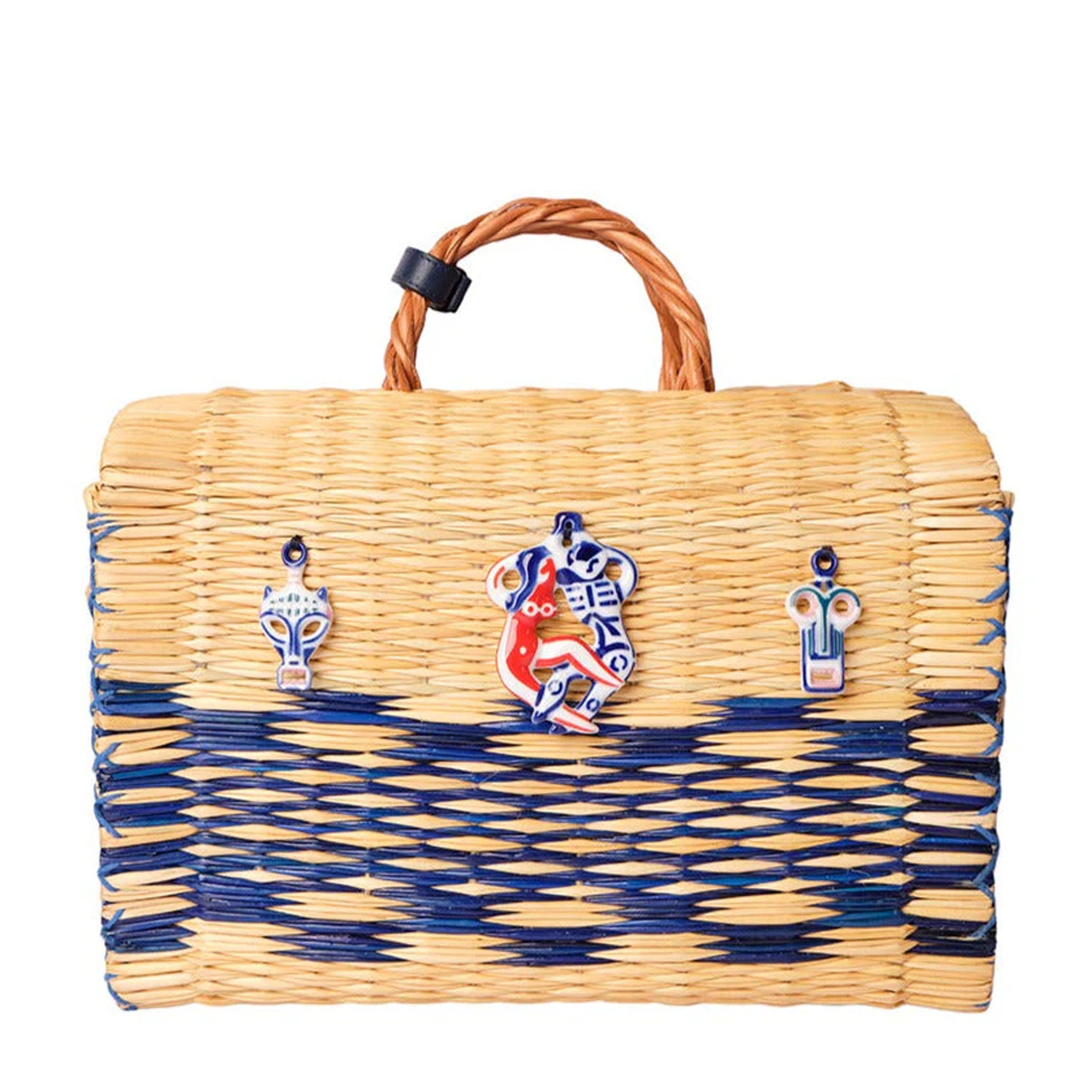 HEIMAT ATLANTICA Chacha Large Basket Bag