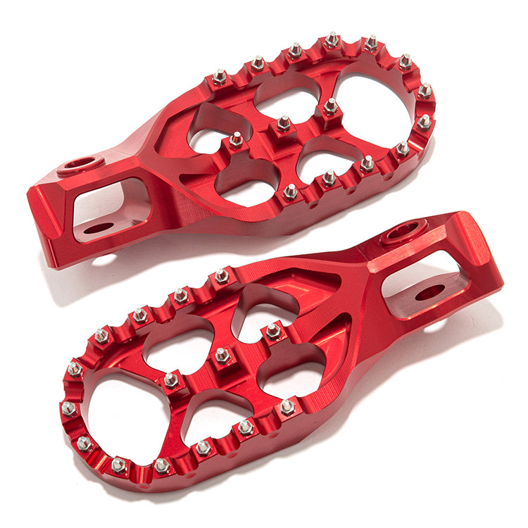 MXPARTSHOP Foot Pegs Footrest for GAS GAS EX250 EX300 EX250F EX300F MC125 MC250 MC300 MC450 MC125F MC250F MC300F MC450F EC250 EC300 EC350 EC250F EC300F EC350F 2024 UP