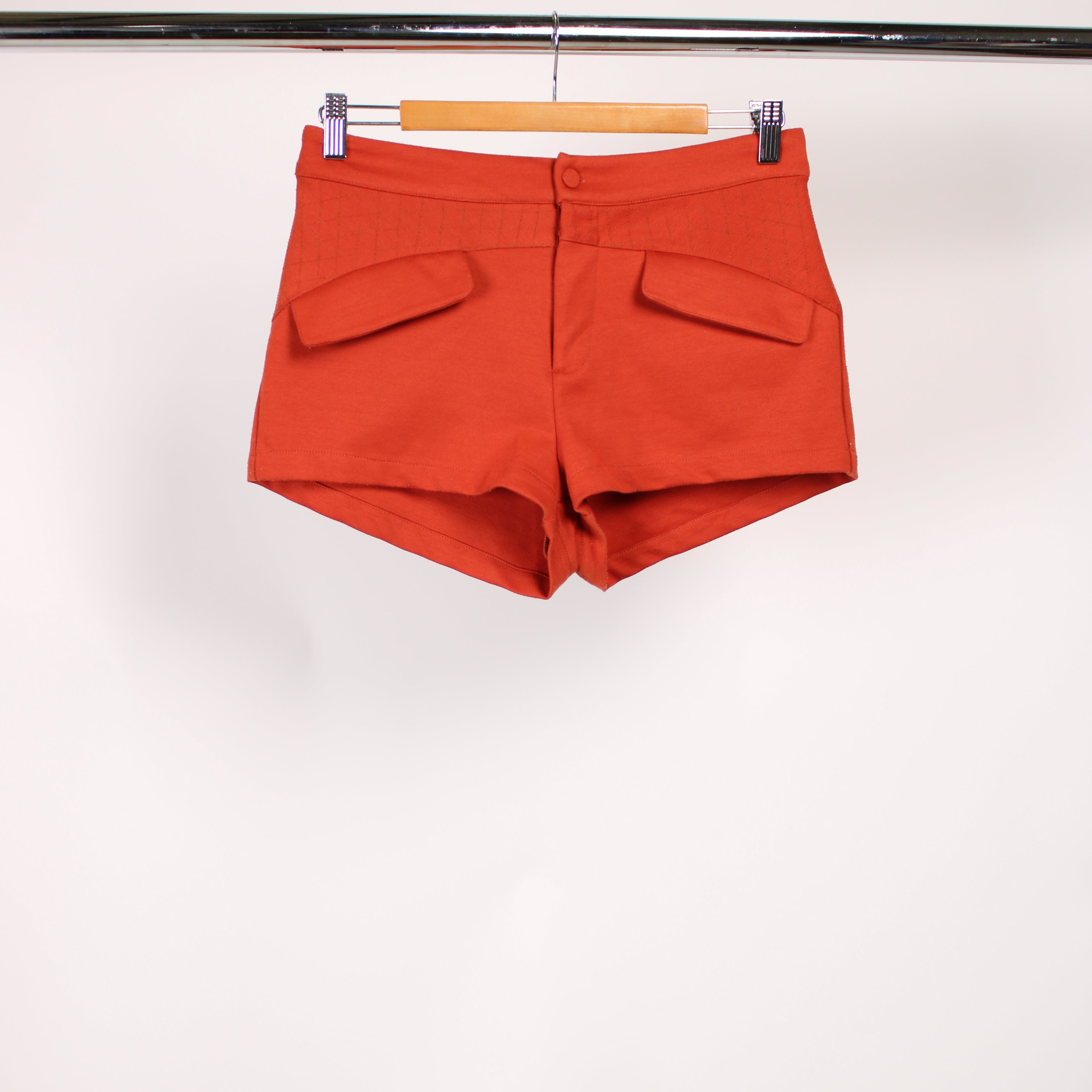 Wish Orange Mini Shorts