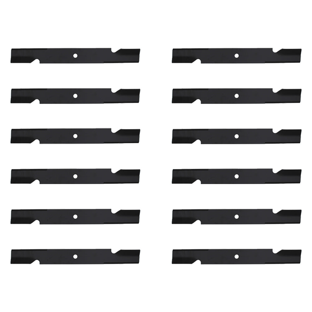 RELIABLE AFTERMARKET PARTS, INC® 482879 482881 Twelve Heavy Duty Blades for SCAG Turf Tiger Cheetah  61" Mowers