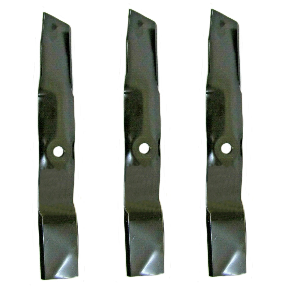 RELIABLE AFTERMARKET PARTS, INC®  FEDEX2DAY 3 Mower blades Fits John Deere 54c 54" M143520 LX280 LX288 X340 X465 X500 X520