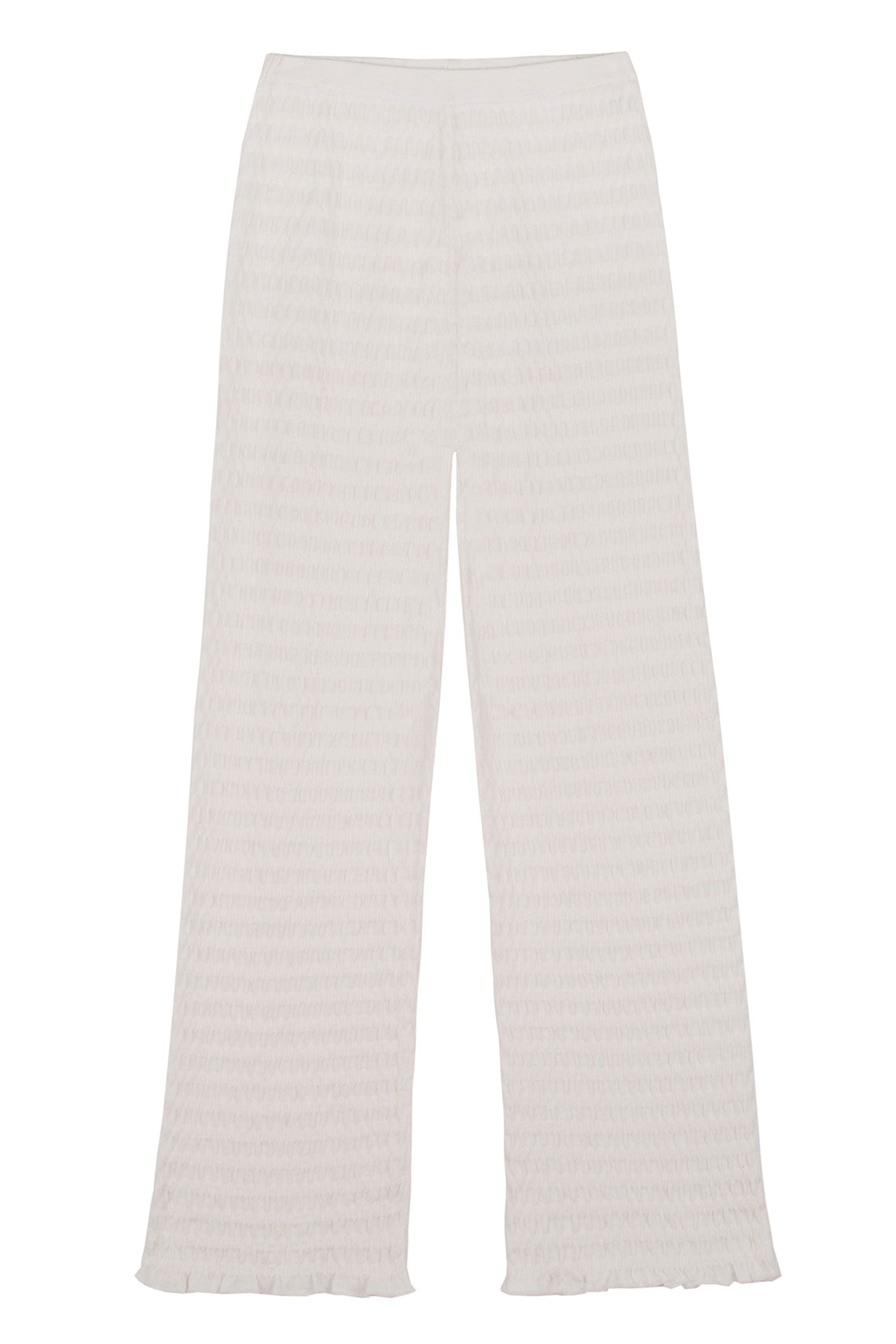 LAUREN MANOOGIAN Bone Smocked Pant