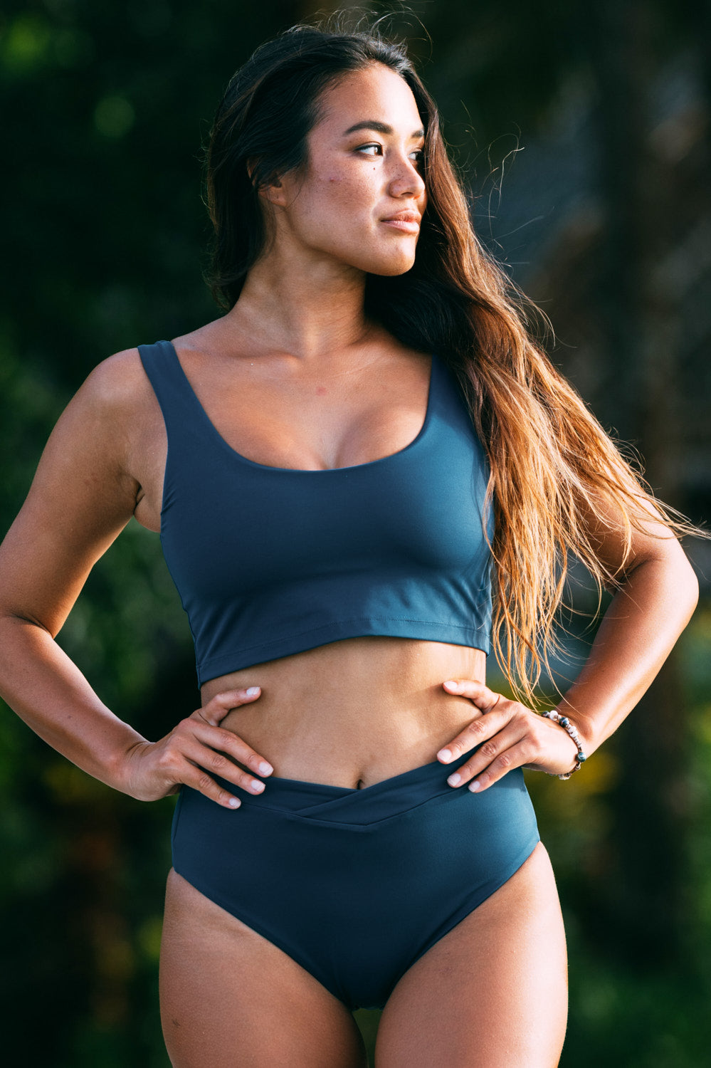 JOLYN X ERYN KROUSE Mira Bikini Top   Trade Winds