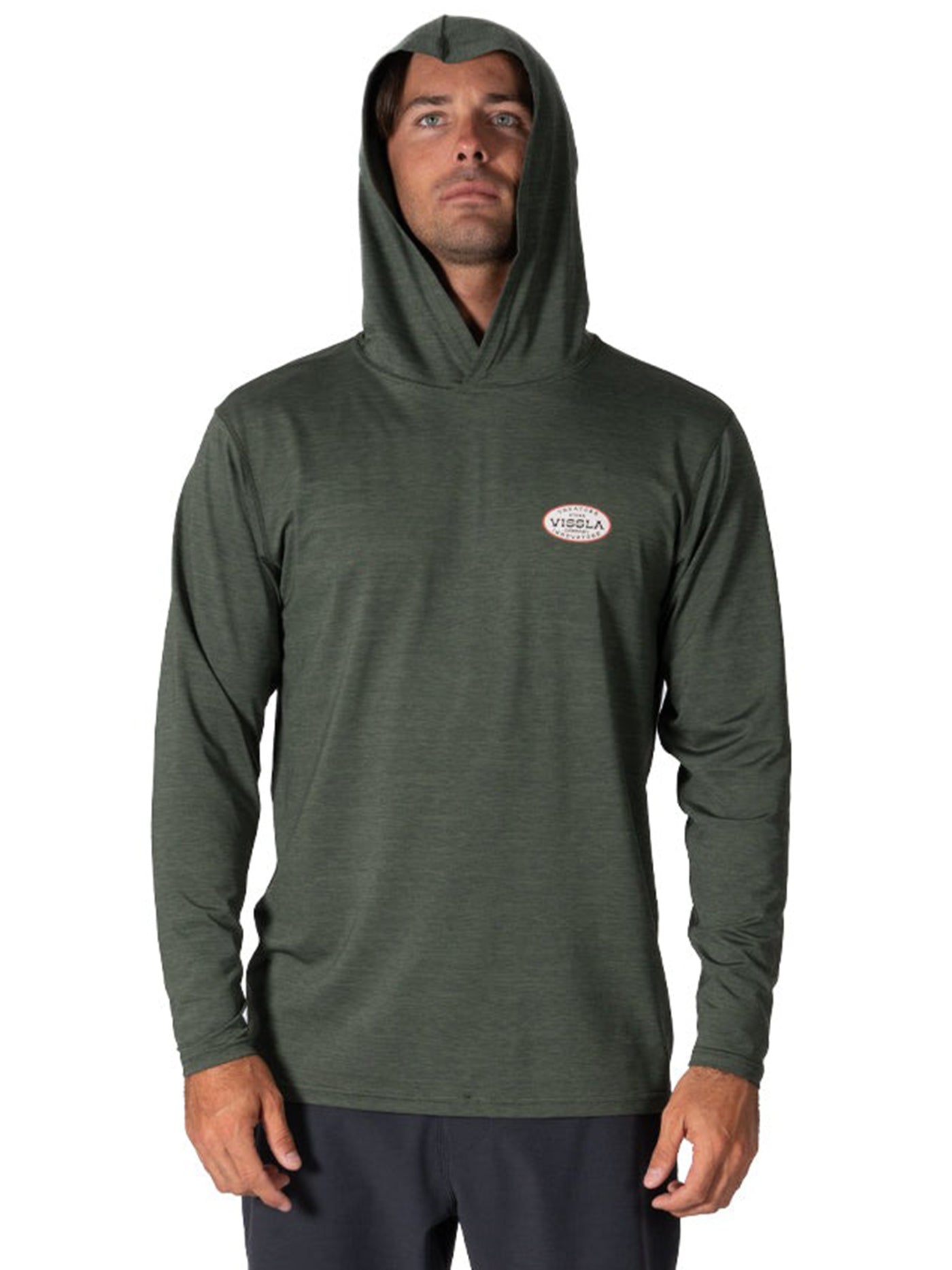 VISSLA Twisted Eco Hooded Long Sleeve Rashguard