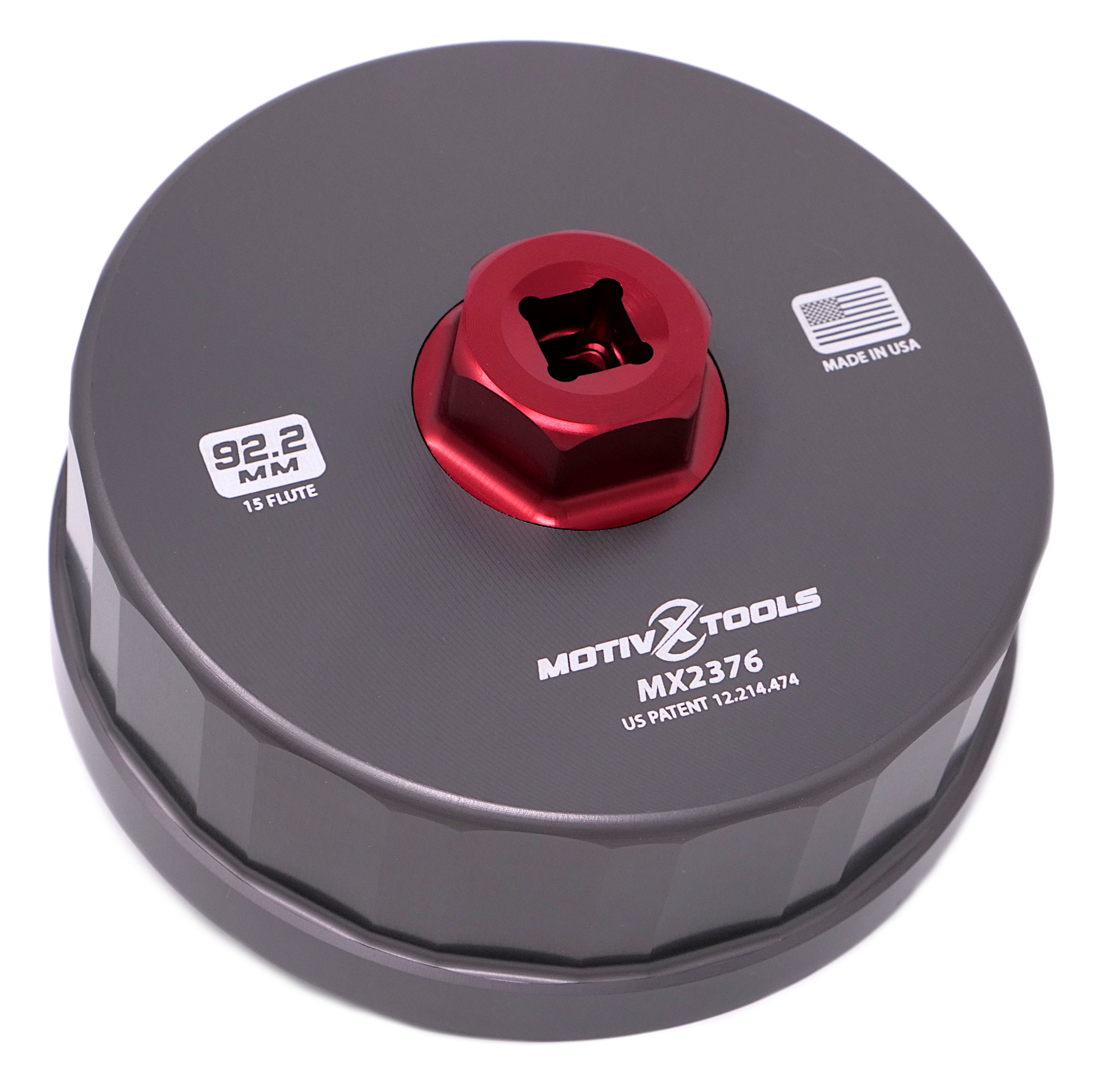 MX2376-main MOTIVX TOOLS 92.2mm 15 Flute Oil Filter Wrench
