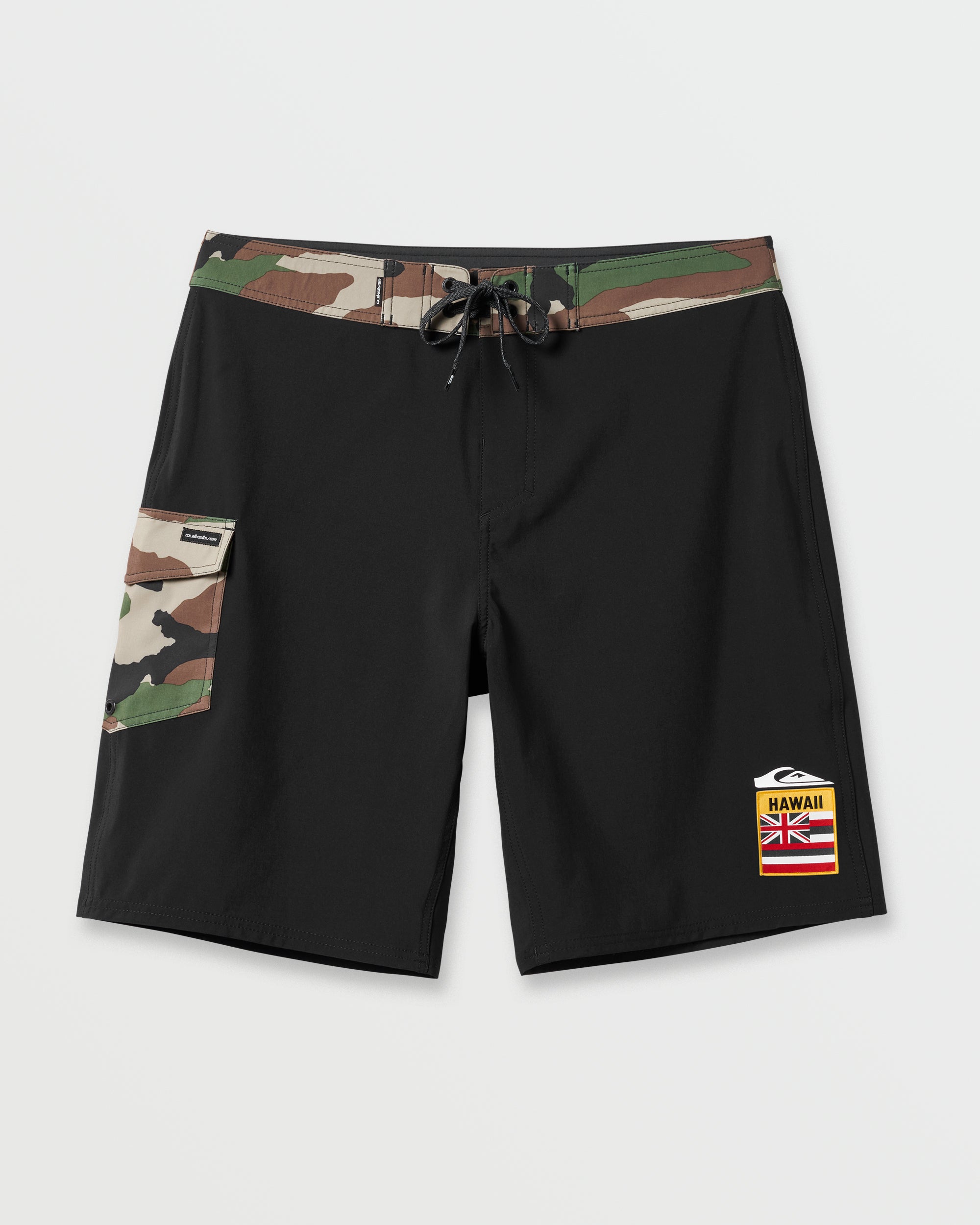 O5 QUIKSILVER Surfsilk Hawaii 20" Boardshorts   Black