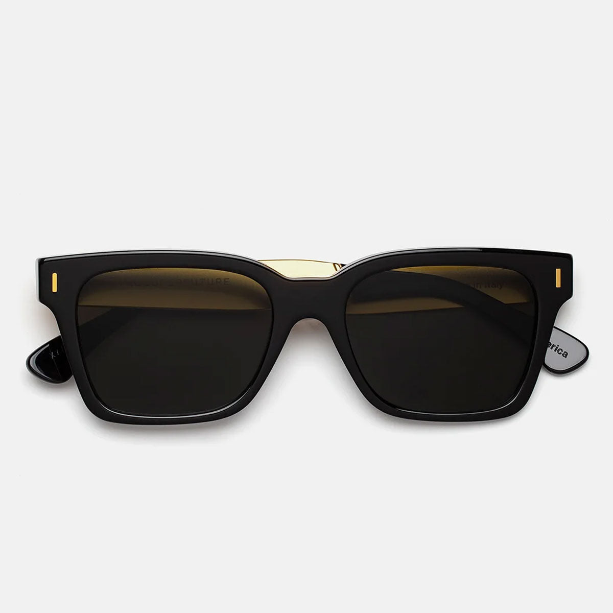 RetroSuperFuture Occhiali da Sole America Francis Black X77 Nero Grigio Unisex