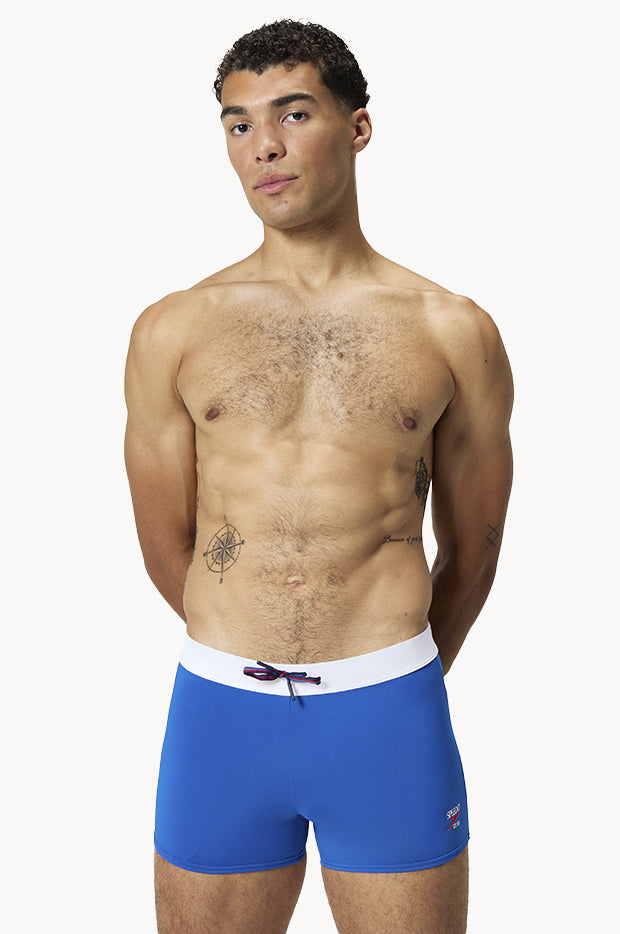 SPEEDO Mens Jetstream Solid Square Leg Trunk