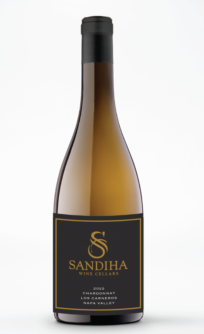 WOODBERRY 2022 Sandiha Wine Cellars Chardonnay, Carneros, USA (750ml)