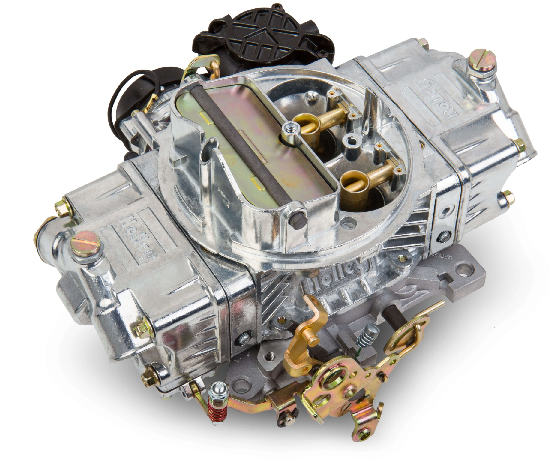 Holley® #0 83870 Street Avenger   Aluminum Carburetor (870 CFM   4150   Vacuum Secondaries   Shiny   Gasoline)