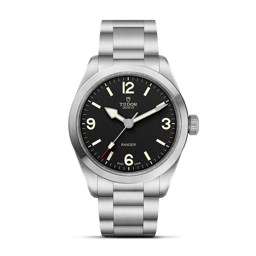 TUDOR Ranger Stainless Steel Black Dial