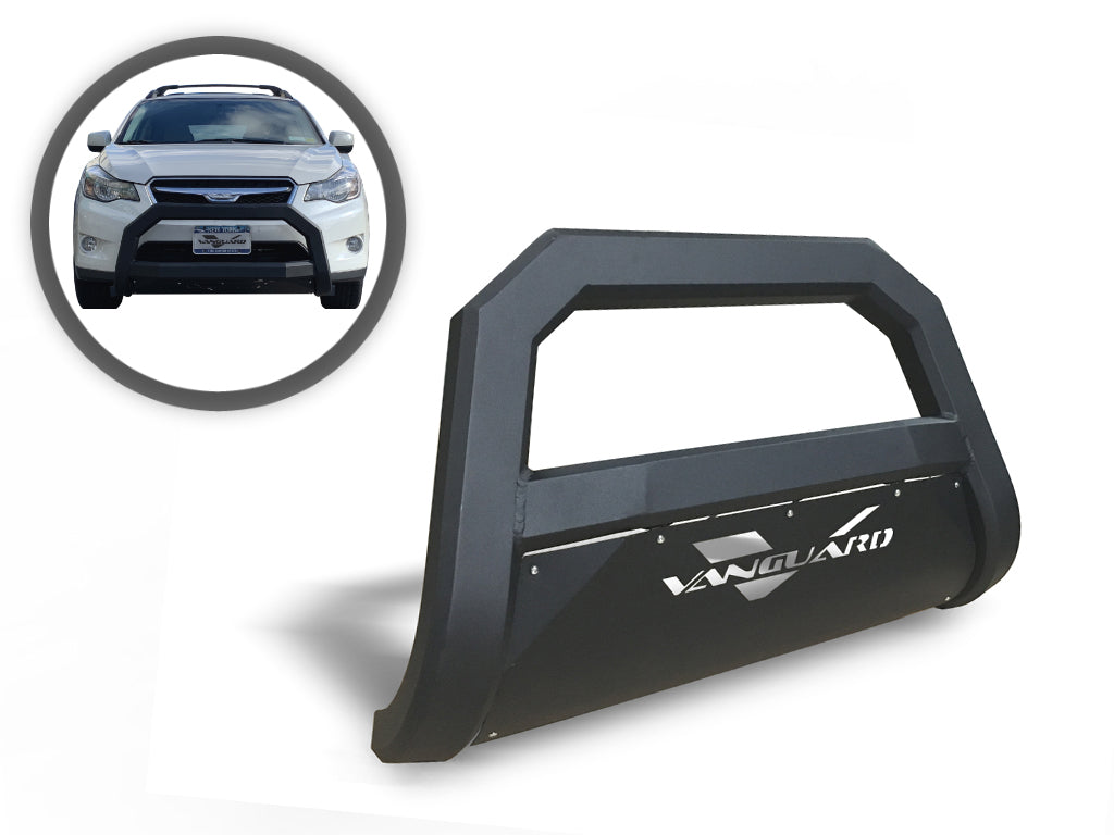 VANGUARD OFF ROAD Vanguard Black Powdercoat Front Guards Bull Bars Bumper Guard for 2018 2024 volkswagen atlas nan