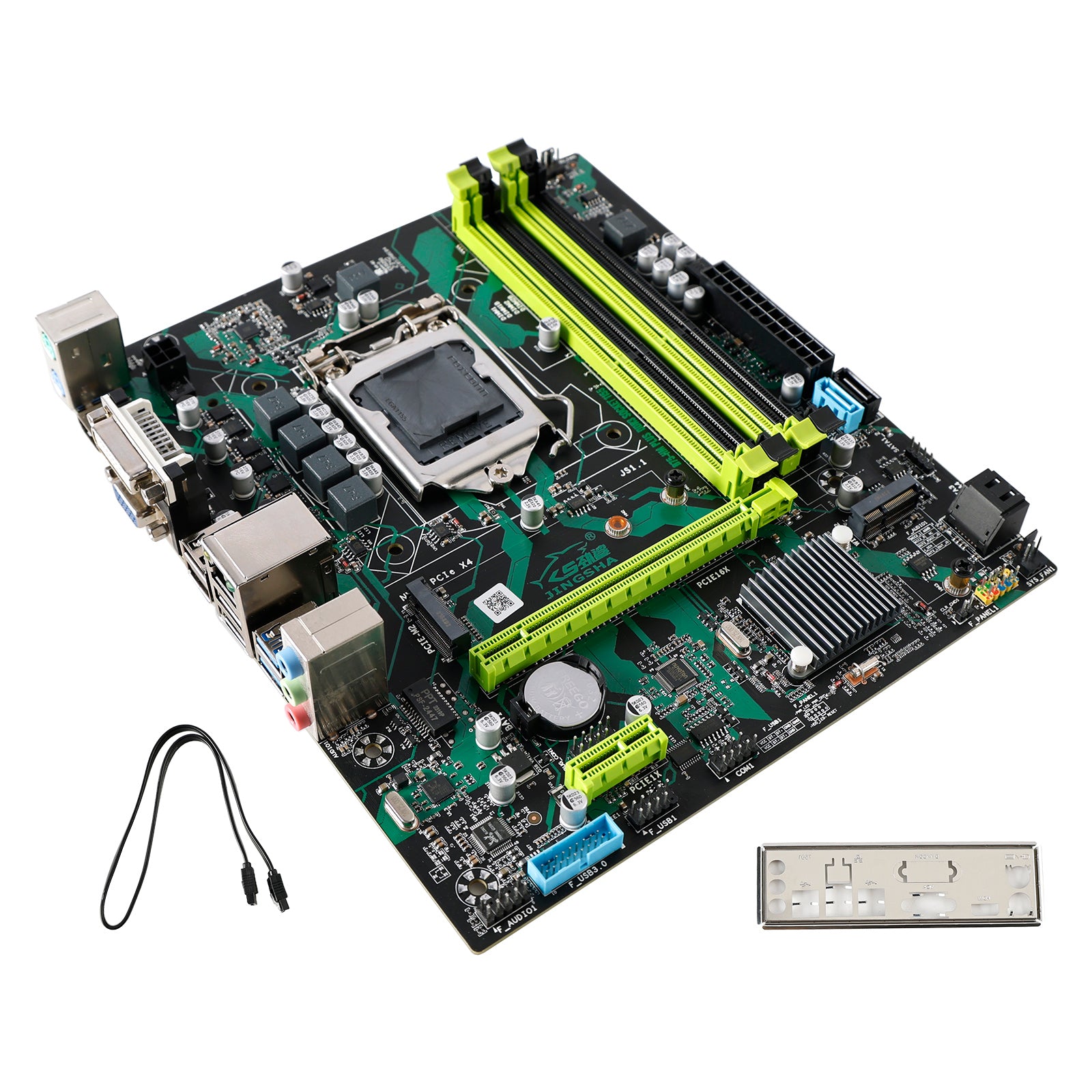 VIPIH 4*DDR3 USB3.0 SATA3 NVME WIFI Bluetooth B75 S Mining Motherboard LGA 1155