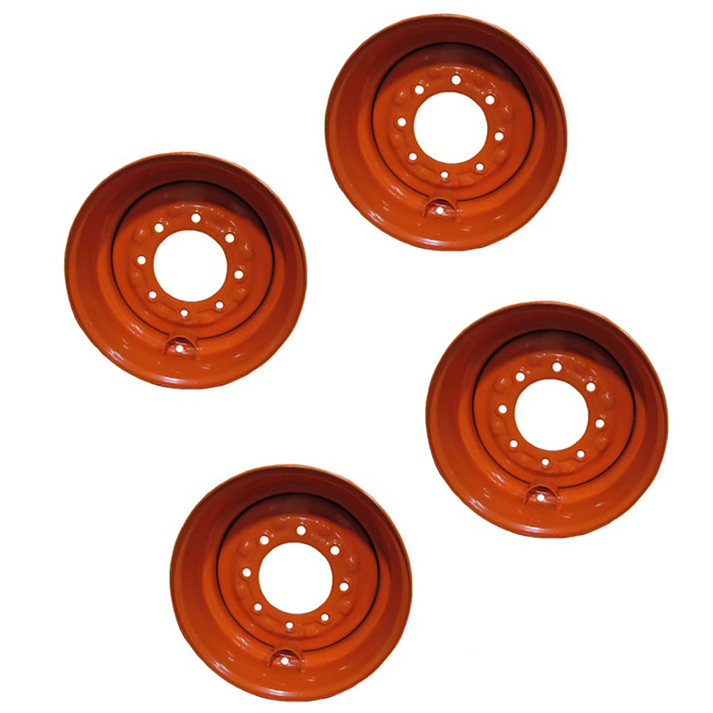 RELIABLE AFTERMARKET PARTS, INC® (4) NEW Skid Steer Wheel Rim Fits Bobcat 753 763 773 742 743 751 16.5X8.25X8